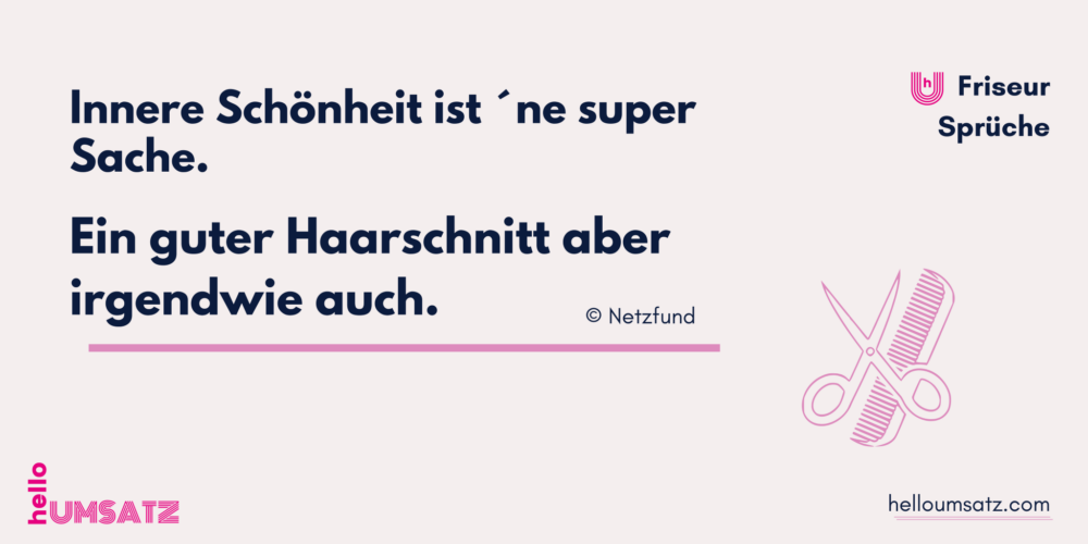 FRISEUR SPRÜCHE für Werbeschilder & Friseurflyer