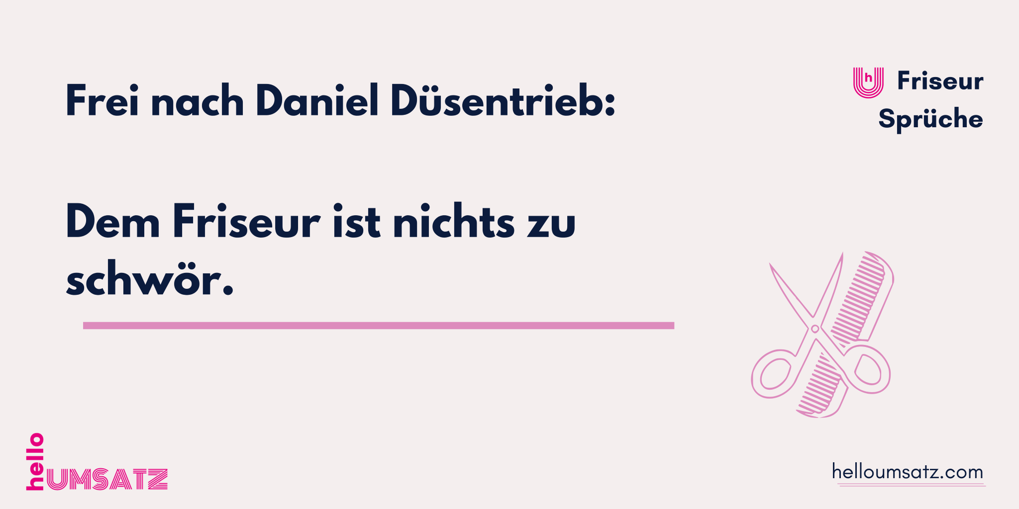 FRISEUR SPRÜCHE für Werbeschilder & Friseurflyer