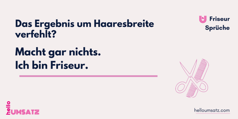 FRISEUR SPRÜCHE für Werbeschilder & Friseurflyer